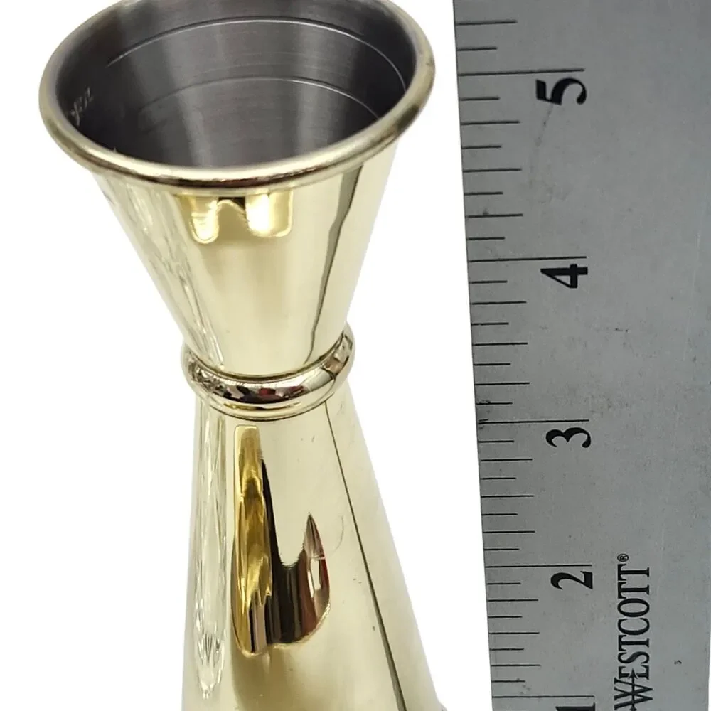 Cocktail Kingdom Double Side Jigger Strainer Yarai Style Mixing Glass Bar Tools
